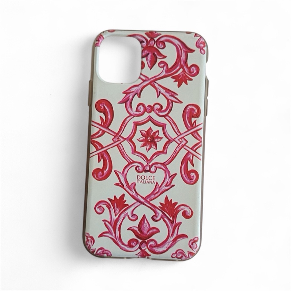 Dolce Italiano Red and White iPhone 11 Case